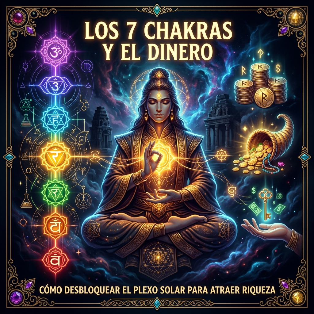Los 7 Chakras y el Dinero: Cómo Desbloquear el Plexo Solar para Atraer Riqueza