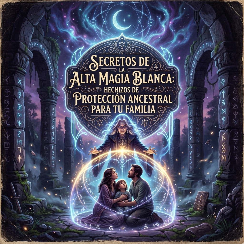 Secretos de la Alta Magia Blanca: Hechizos de Protección Ancestral para tu Familia