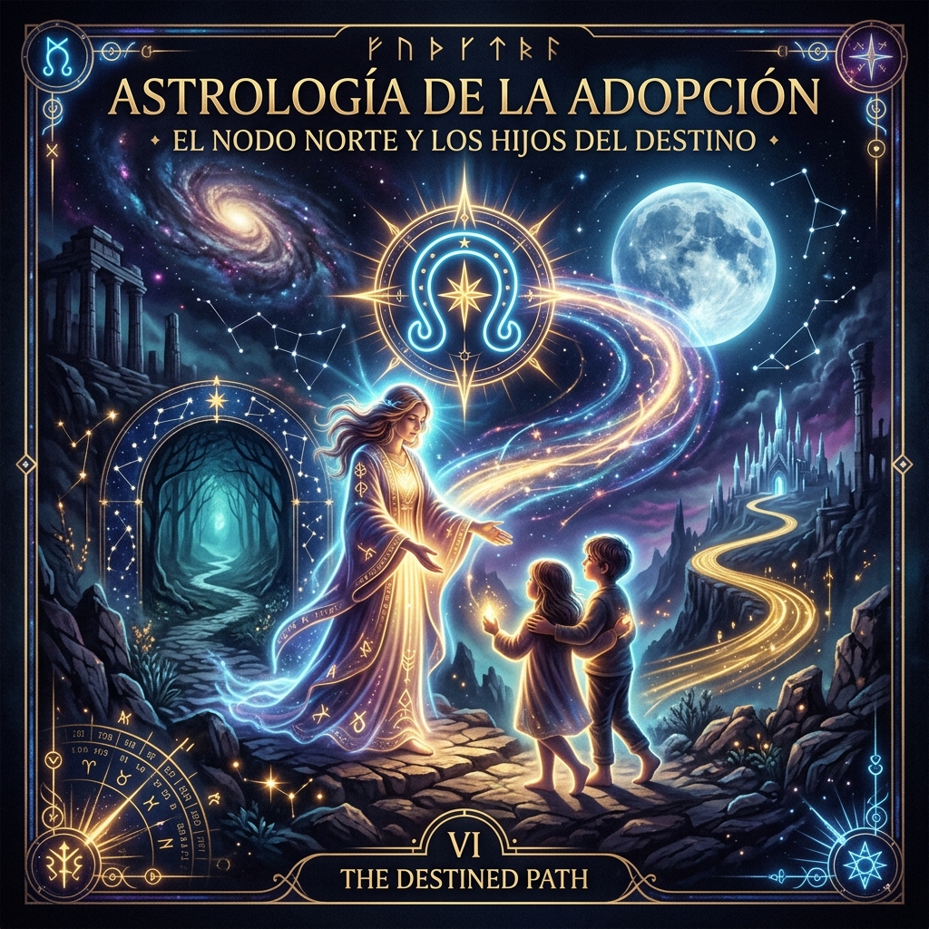 Astrología de la Adopción: El Nodo Norte y los Hijos del Destino