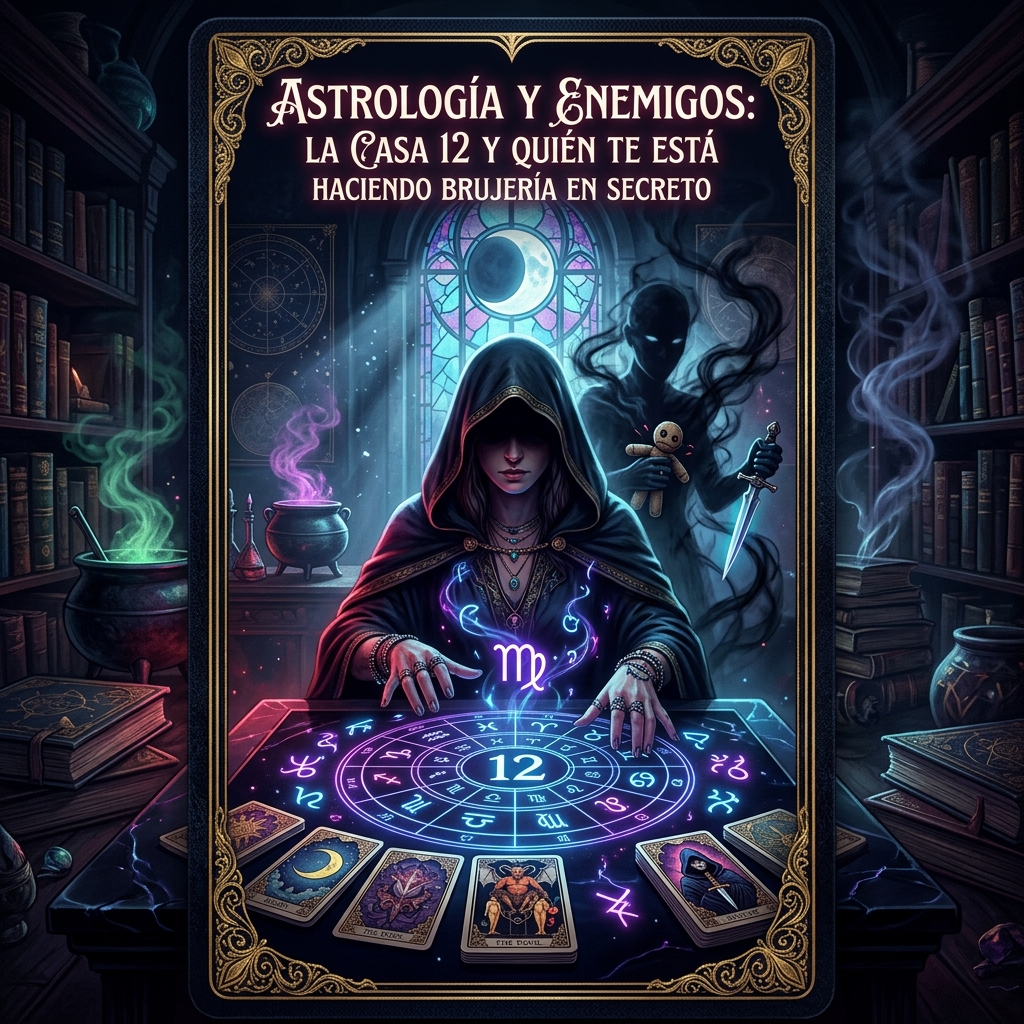 Astrología y Enemigos: La Casa 12 y Quién te Está Haciendo Brujería en Secreto
