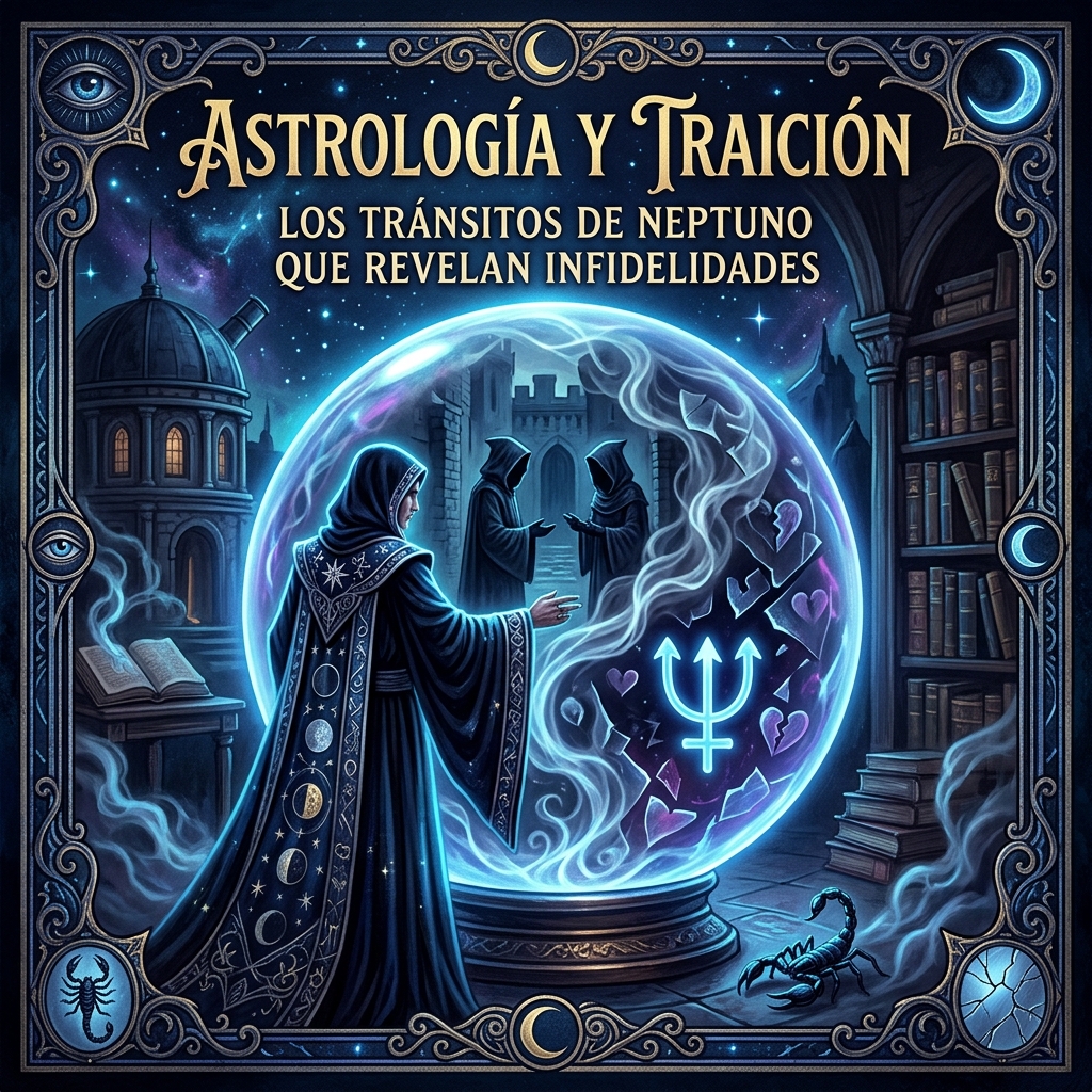 Astrología y Traición: Los Tránsitos de Neptuno que Revelan Infidelidades