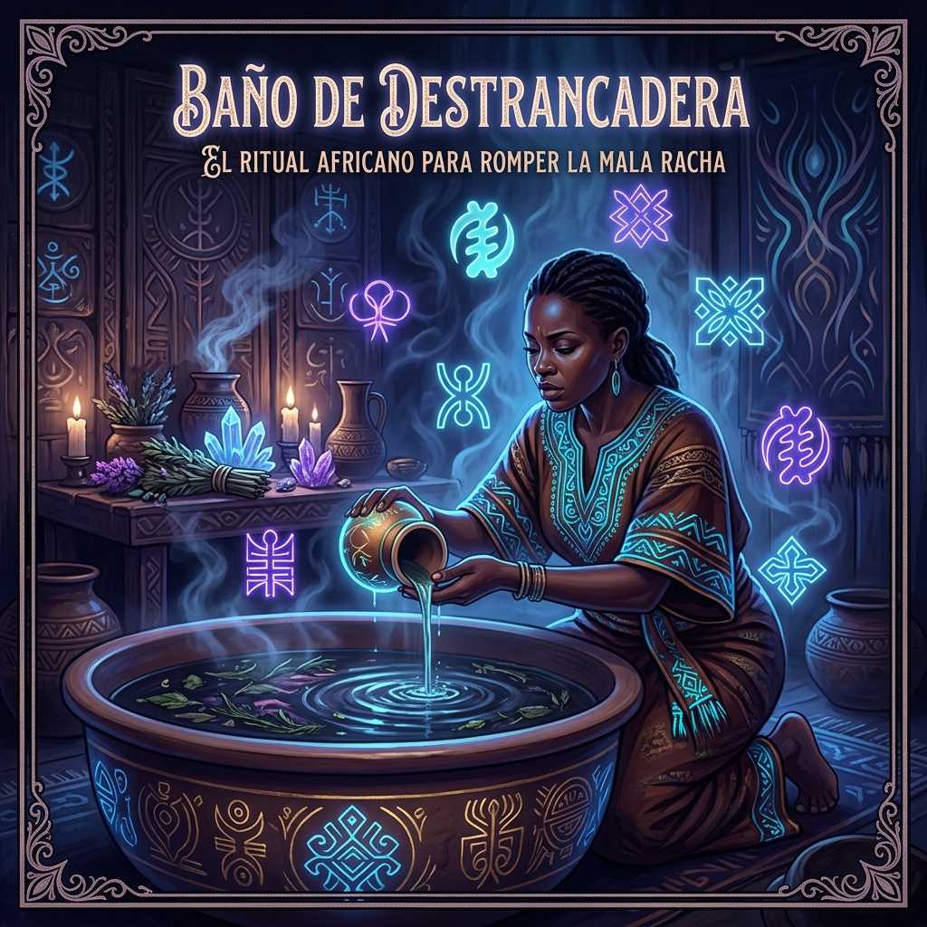 Baño de Destrancadera: El Ritual Africano para Romper la Mala Racha