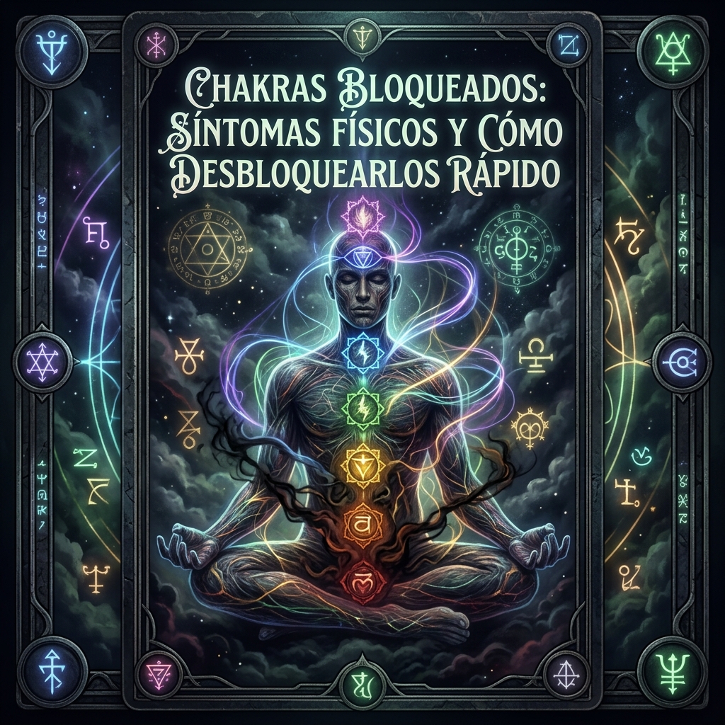 Chakras Bloqueados: Síntomas Físicos y Cómo Desbloquearlos Rápido