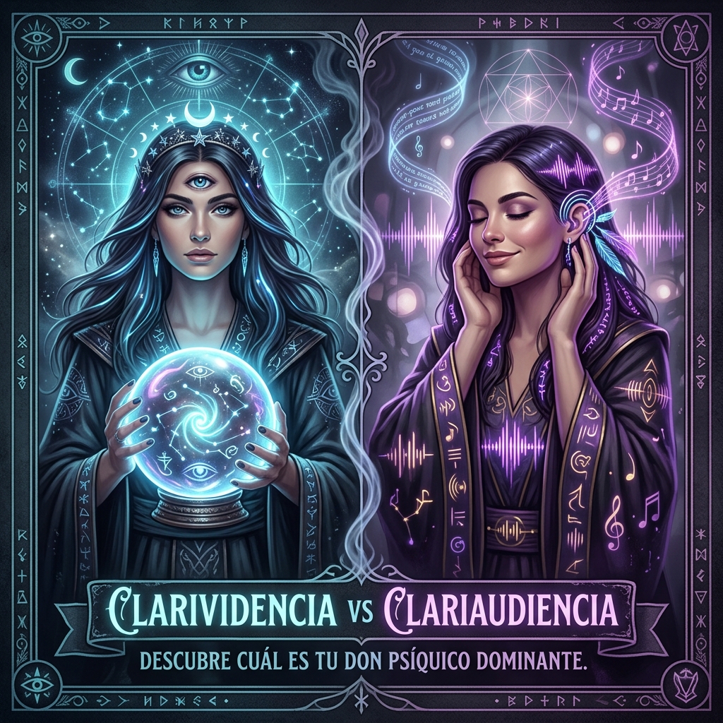 Clarividencia vs Clariaudiencia: Descubre Cuál es tu Don Psíquico Dominante
