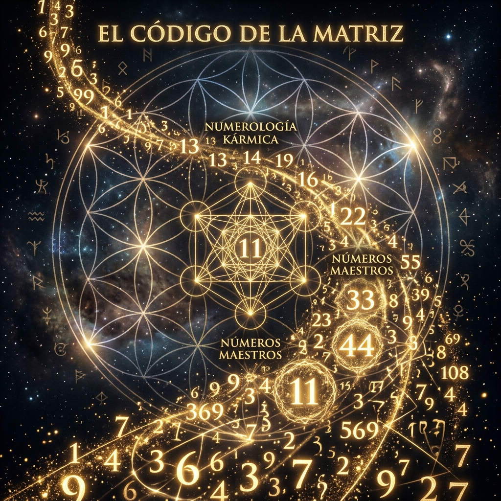 El Código de la Matriz: Numerología Kármica y Números Maestros