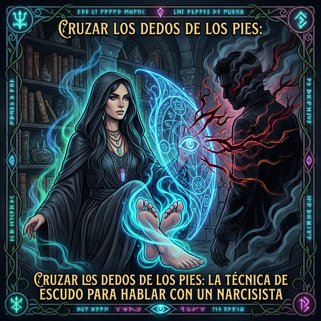Cruzar los Dedos de los Pies: La Técnica de Escudo para Hablar con un Narcisista