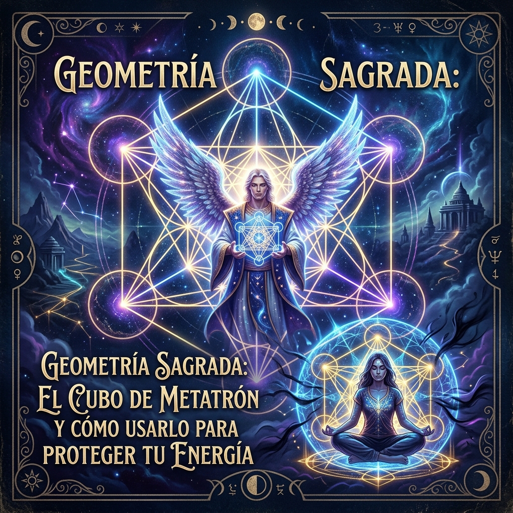 Geometría Sagrada: El Cubo de Metatrón y Cómo Usarlo para Proteger tu Energía