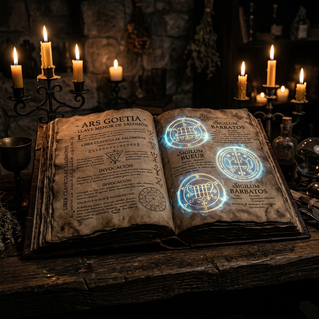 Demonología Hermética y Ars Goetia: El Poder de la Llave Menor de Salomón