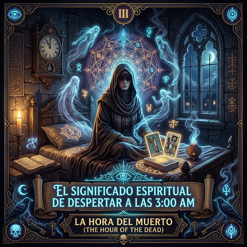 El Significado Espiritual de Despertar a las 3:00 AM: La Hora del Muerto