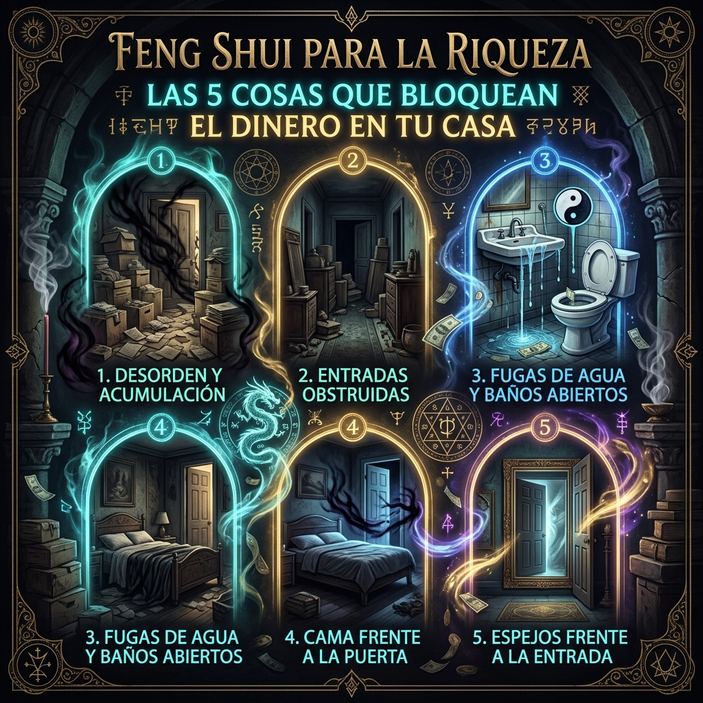 Feng Shui para la Riqueza: Las 5 Cosas que Bloquean el Dinero en tu Casa