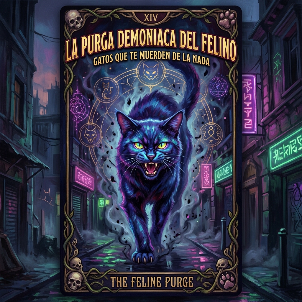 Gatos Que Te Muerden de la Nada: La Purga Demoniaca del Felino