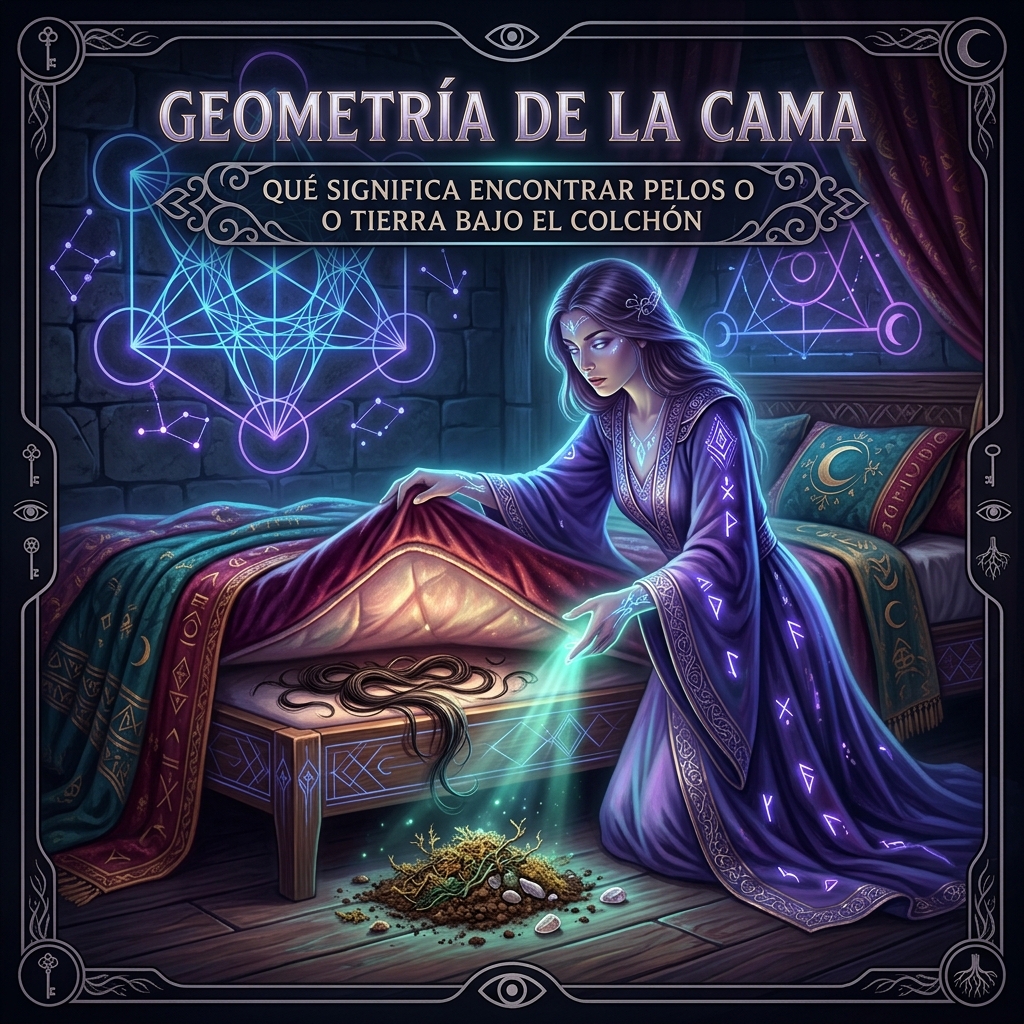 Geometría de la Cama: Qué Significa Encontrar Pelos o Tierra Bajo el Colchón