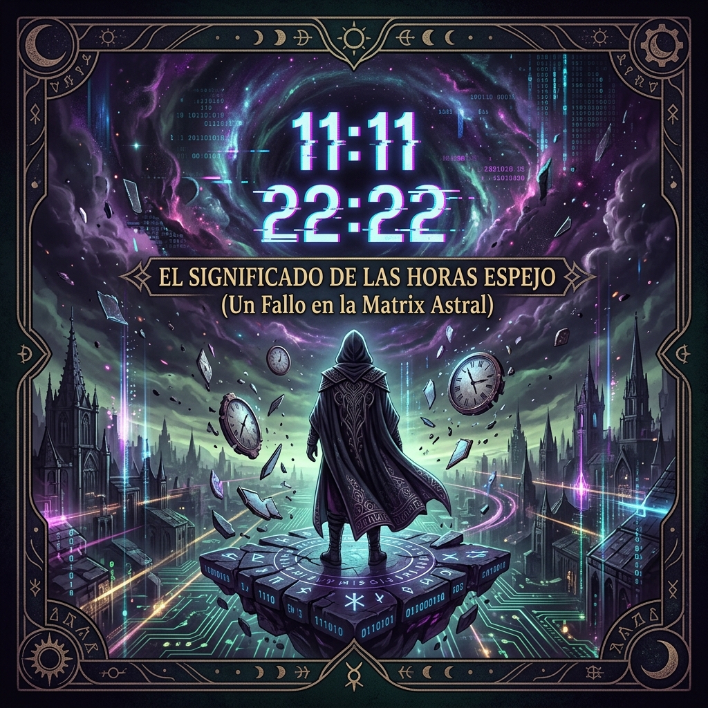 El Significado de las Horas Espejo (11:11, 22:22): Un Fallo en la Matrix Astral