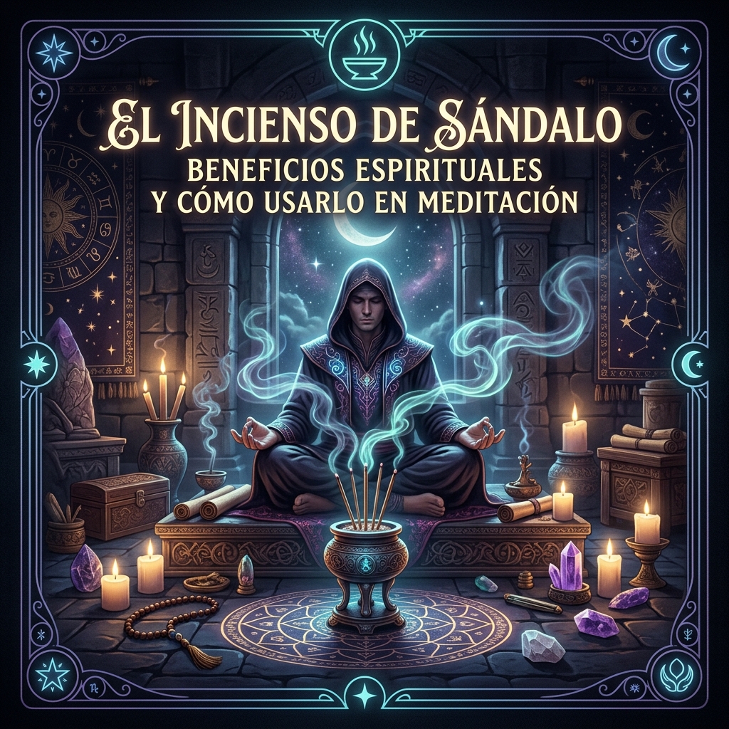 El Incienso de Sándalo: Beneficios Espirituales y Cómo Usarlo en Meditación