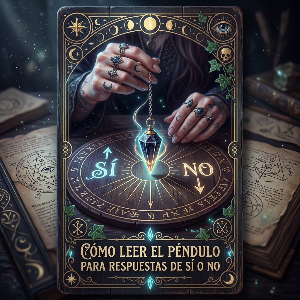 Cómo Leer el Péndulo para Respuestas de Sí o No: Guía de Radiestesia