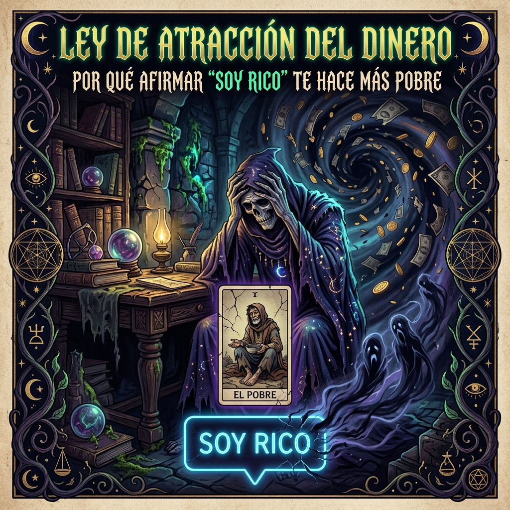 Ley de Atracción del Dinero: Por Qué Afirmar "Soy Rico" te Hace Más Pobre