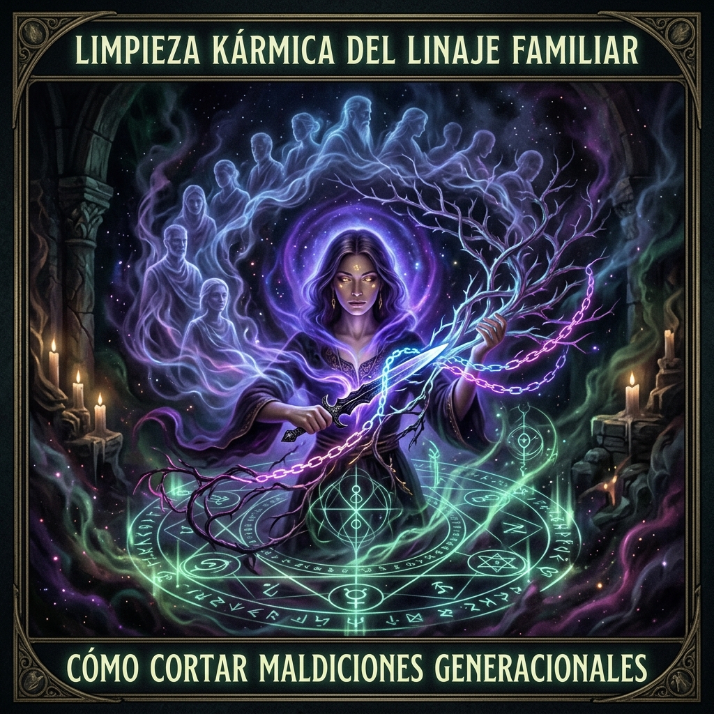 Limpieza Kármica del Linaje Familiar: Cómo Cortar Maldiciones Generacionales