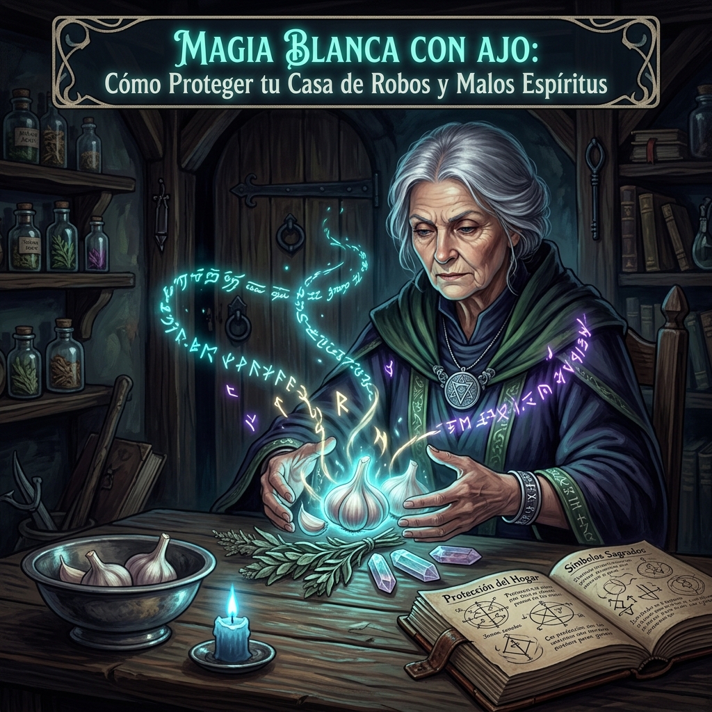 Magia Blanca con Ajo: Cómo Proteger tu Casa de Robos y Malos Espíritus