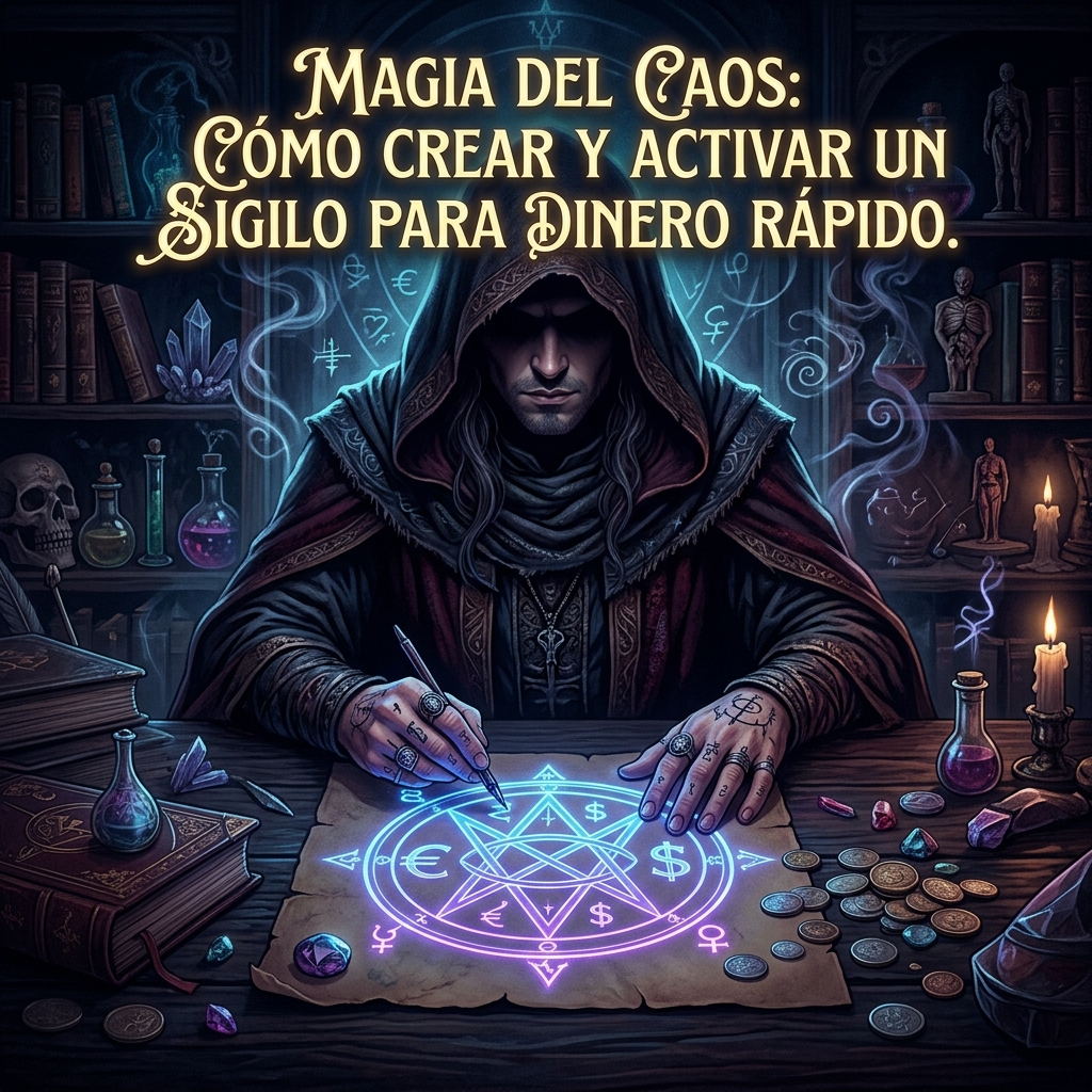 Magia del Caos (Chaos Magick): Cómo Crear y Activar un Sigilo para Dinero Rápido