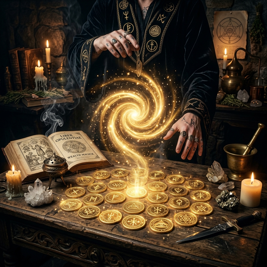 Magia Financiera (Wealth Magick): La Alquimia del Dinero y la Ingeniería de Egregores Corporativos