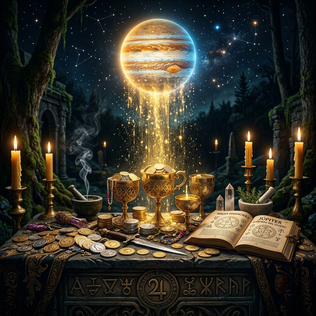 Magia Financiera (Wealth Magick): Rituales Corporativos, Júpiter y la Alquimia del Dinero