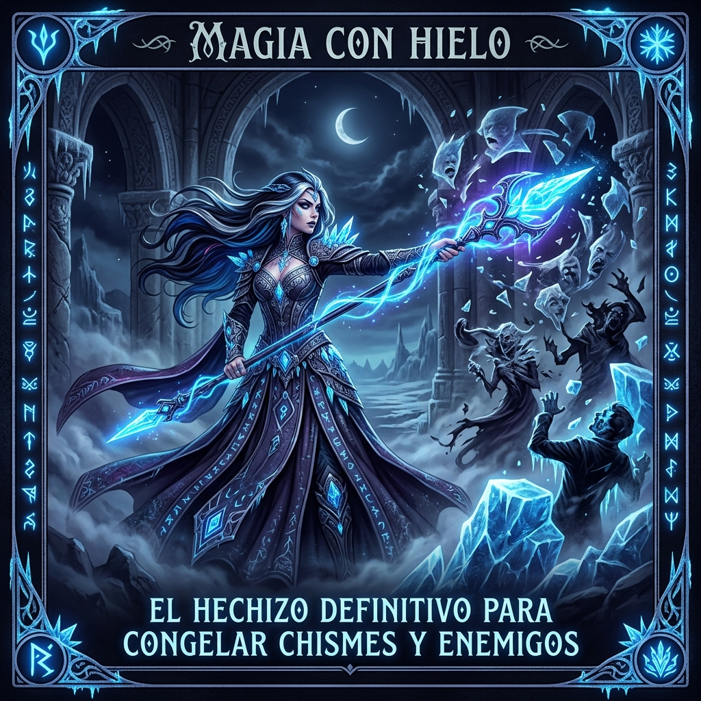 Magia con Hielo: El Hechizo Definitivo para Congelar Chismes y Enemigos