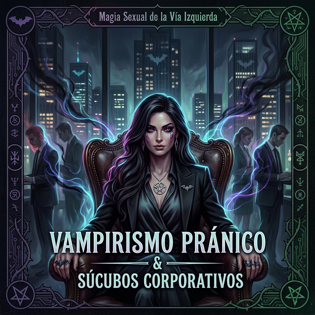 Magia Sexual de la Vía Izquierda: Vampirismo Pránico y Súcubos Corporativos