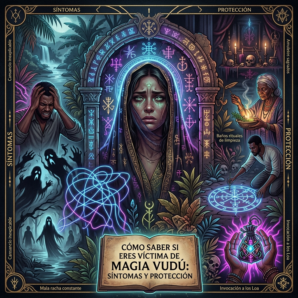 Cómo Saber si Eres Víctima de Magia Vudú: Síntomas y Protección