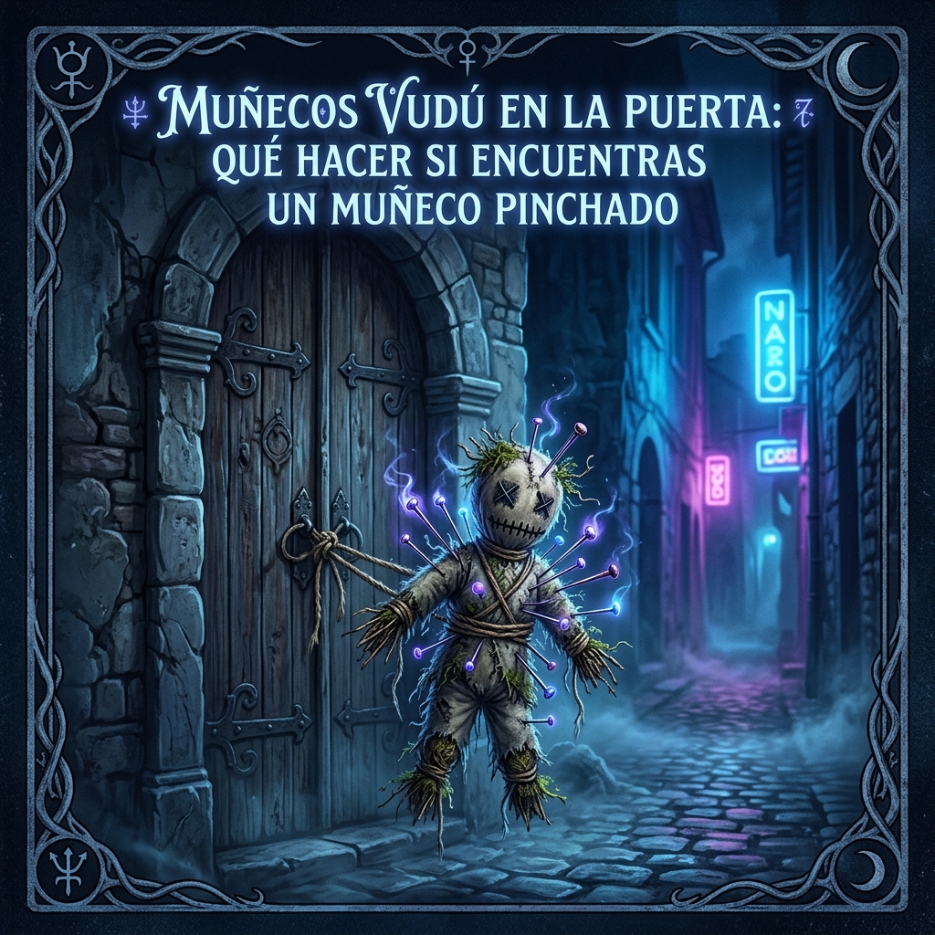 Muñecos Vudú en la Puerta: Qué Hacer si Encuentras un Muñeco Pinchado