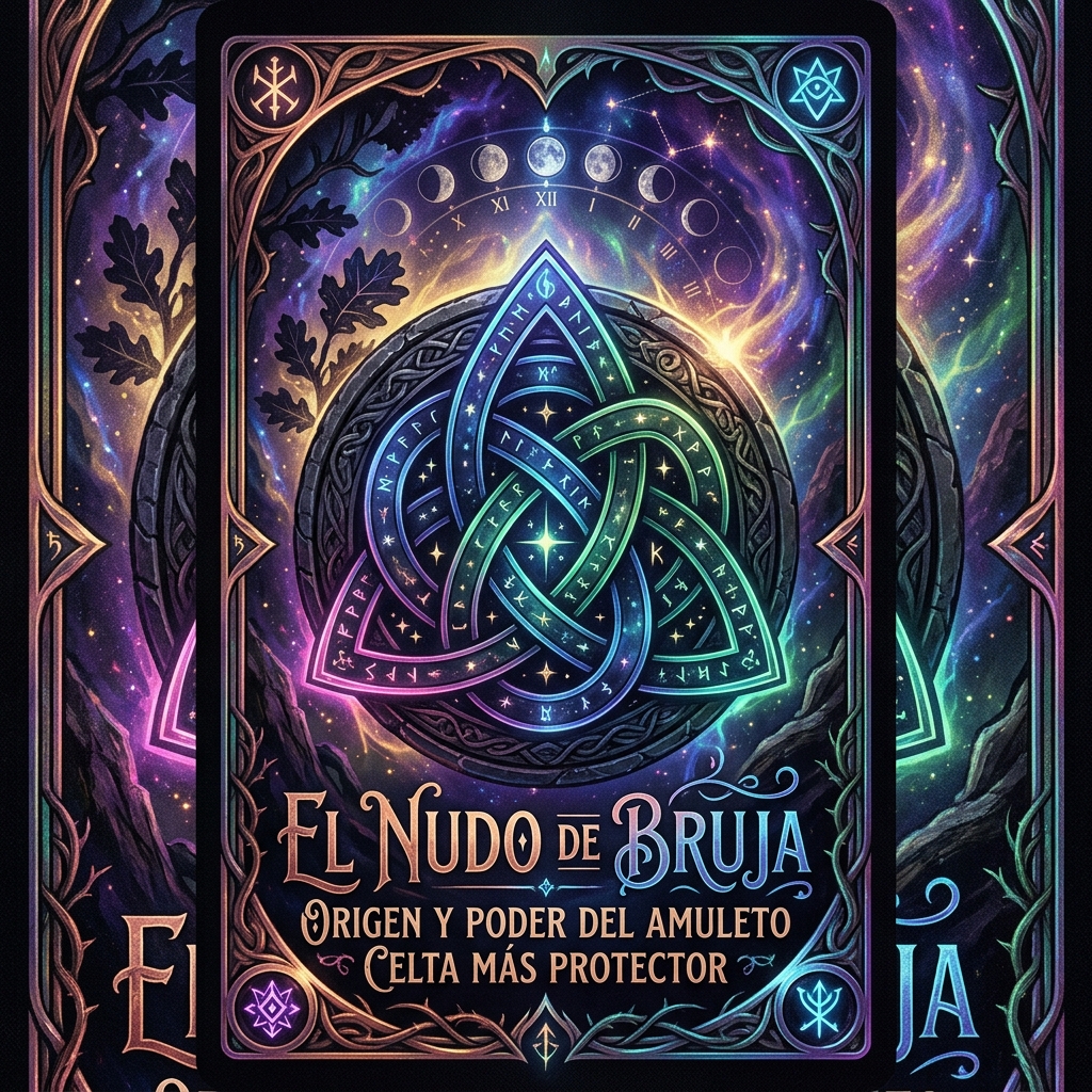El Nudo de Bruja: Origen y Poder del Amuleto Celta Más Protector