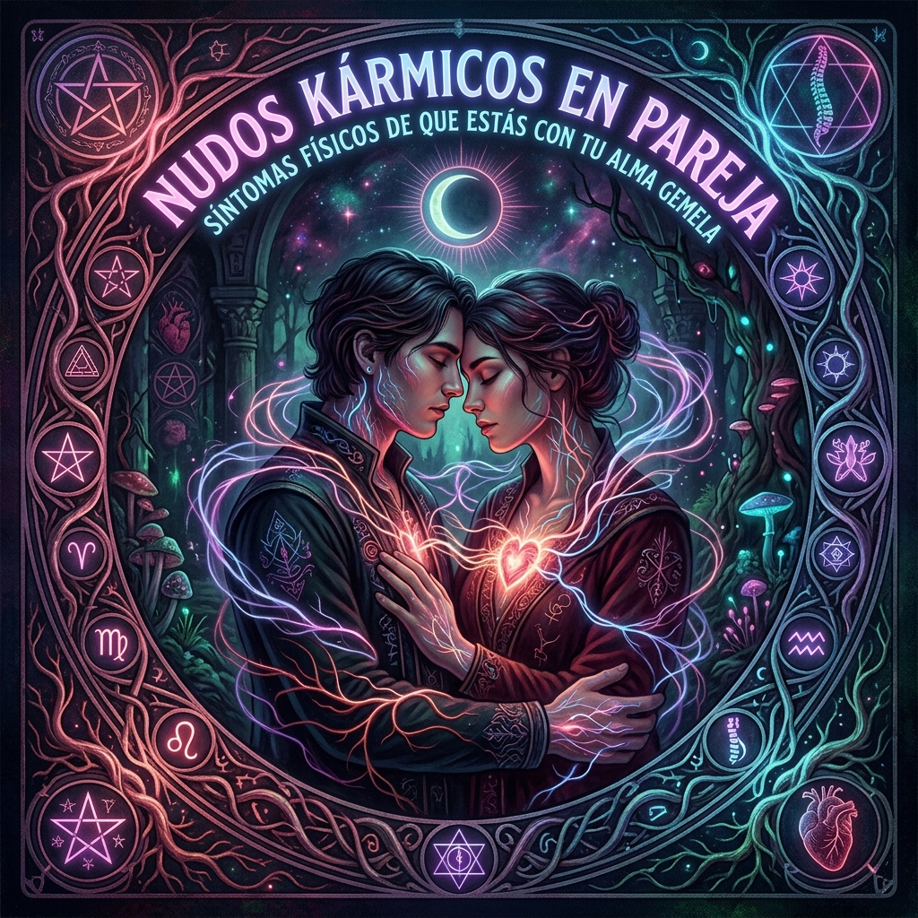 Nudos Kármicos en Pareja: Síntomas Físicos de que Estás con tu Alma Gemela