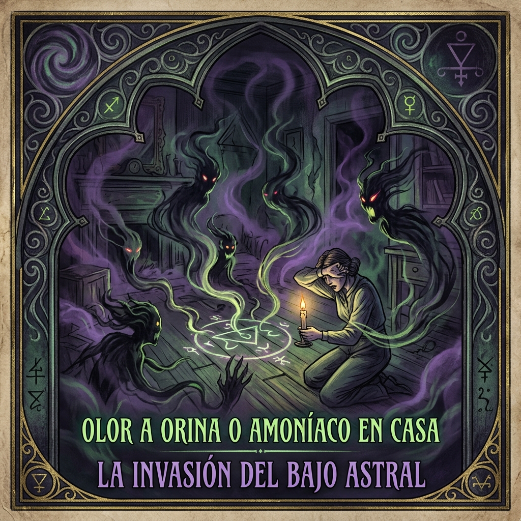 Olor a Orina o Amoníaco en Casa: La Invasión del Bajo Astral