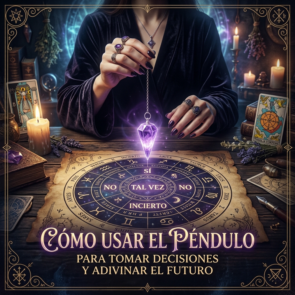 Cómo Usar el Péndulo para Tomar Decisiones y Adivinar el Futuro