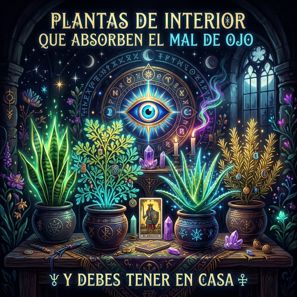 Plantas de Interior que Absorben el Mal de Ojo y Debes Tener en Casa