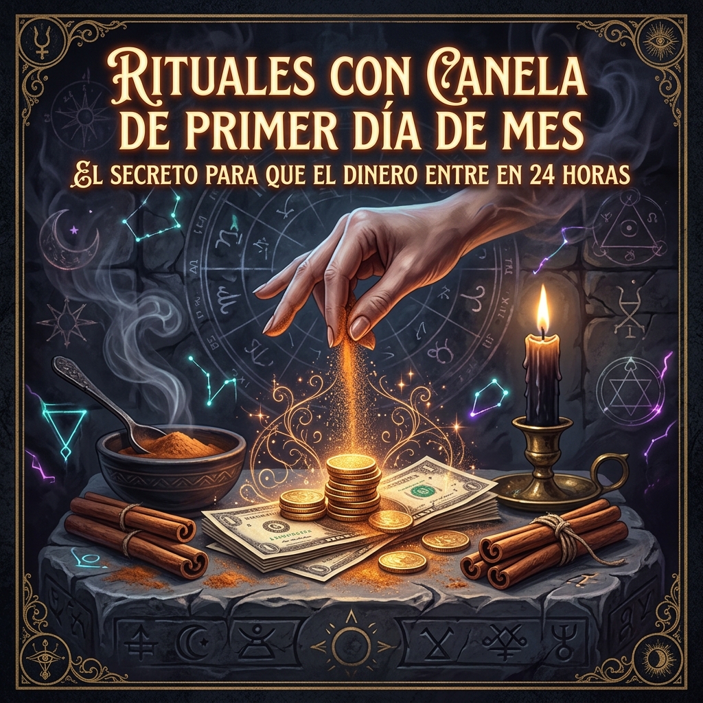 Rituales con Canela de Primer Día de Mes: El Secreto para que el Dinero Entre en 24 Horas