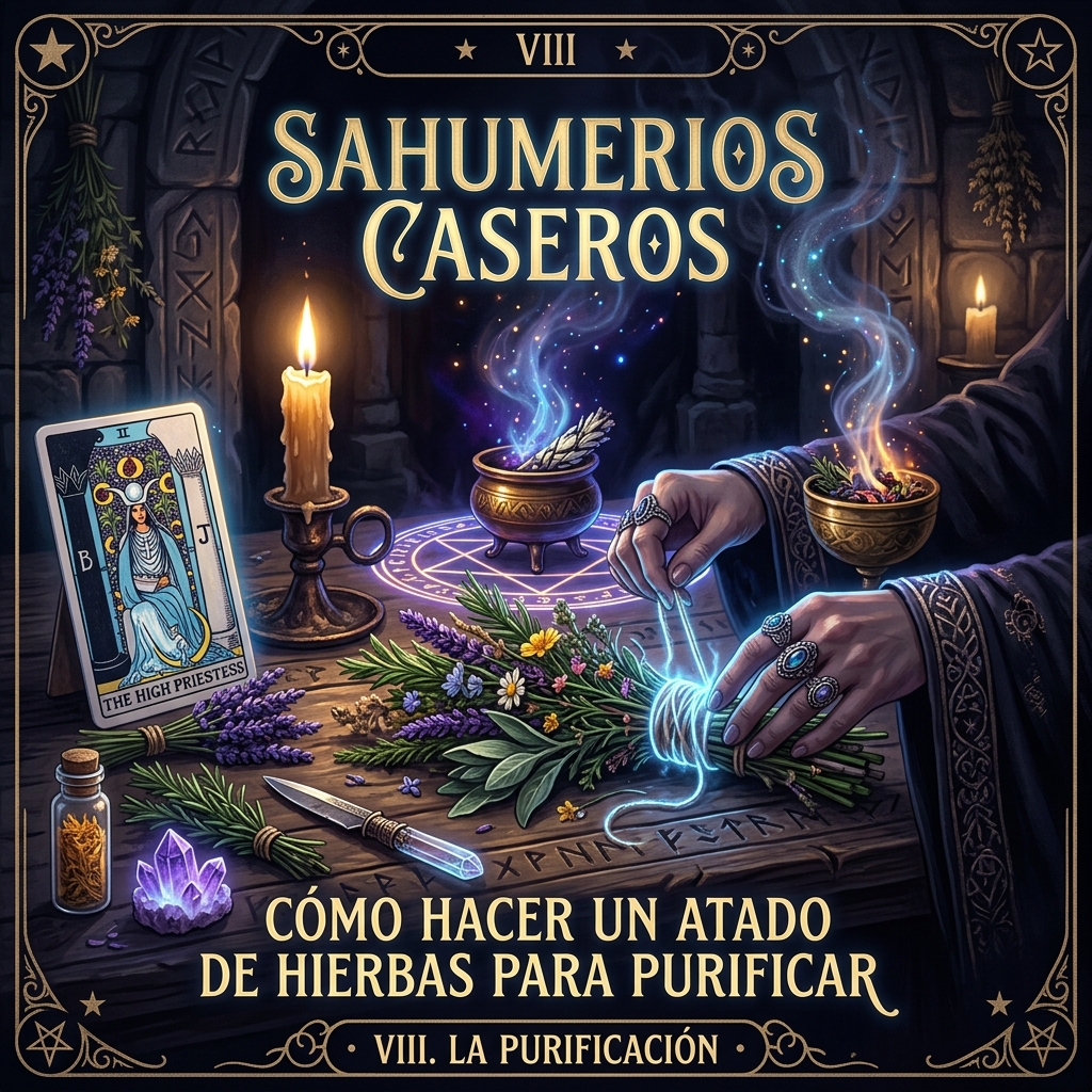 Sahumerios Caseros: Cómo Hacer un Atado de Hierbas para Purificar