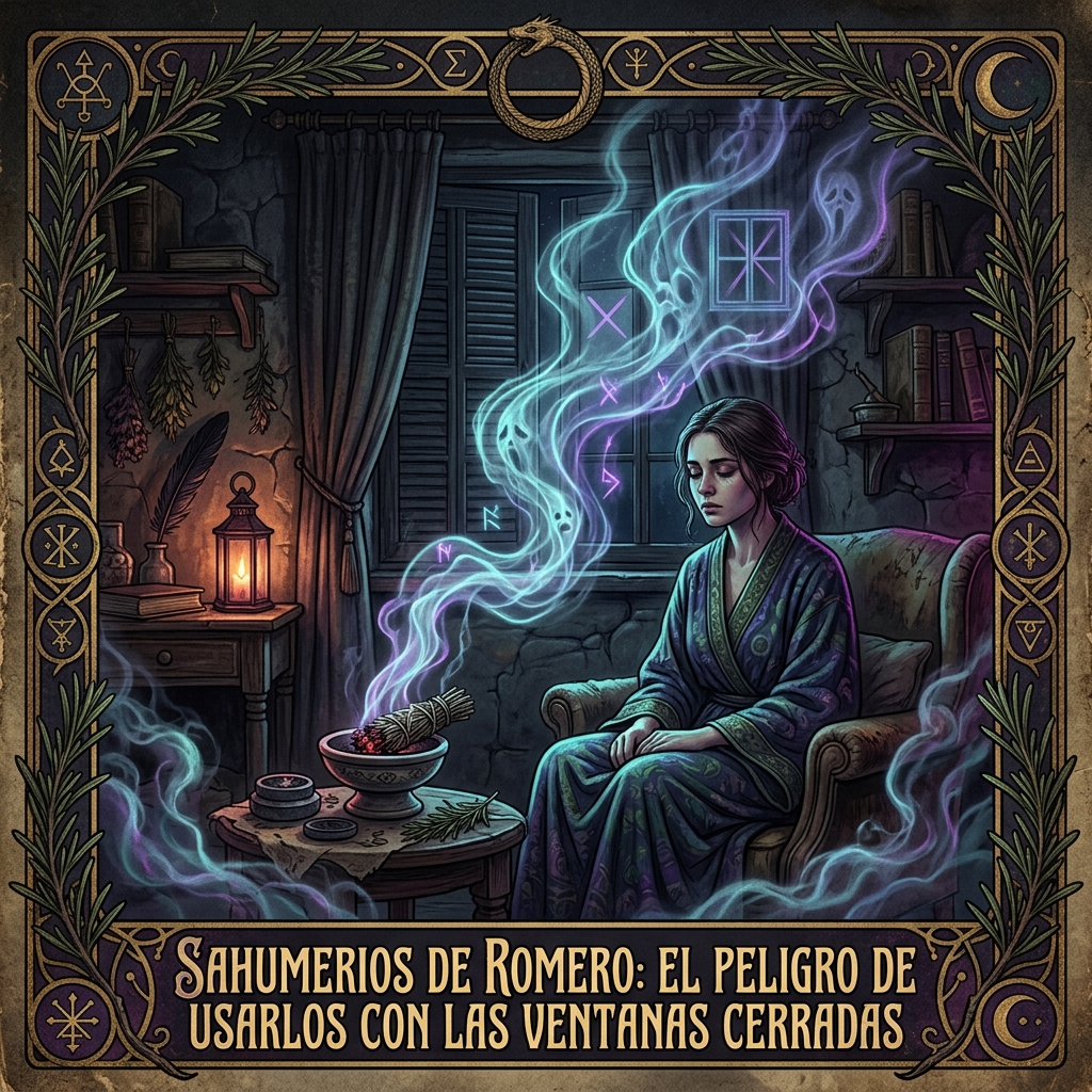 Sahumerios de Romero: El Peligro de Usarlos con las Ventanas Cerradas