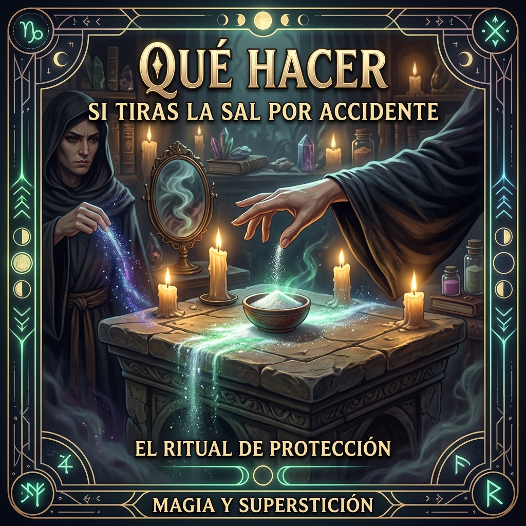 Qué Hacer si Tiras la Sal por Accidente: Magia y Superstición