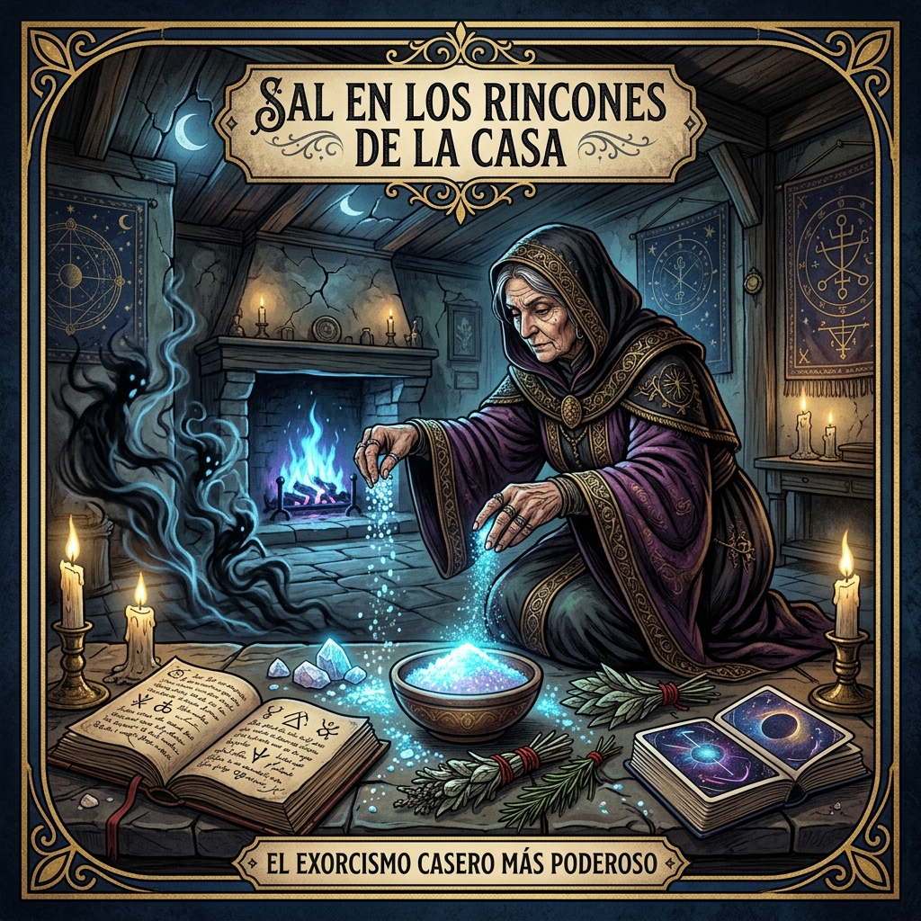 Sal en los Rincones de la Casa: El Exorcismo Casero Más Poderoso