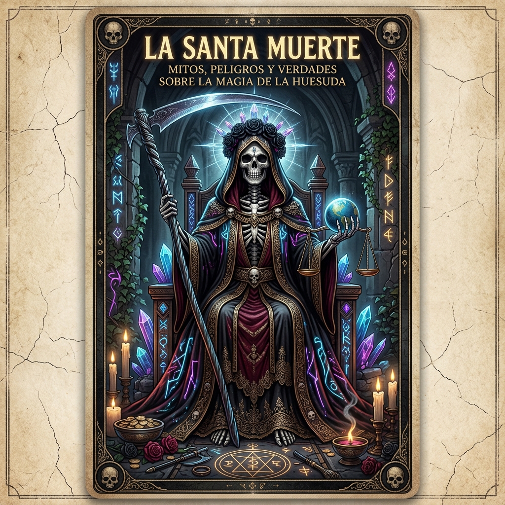 La Santa Muerte: Mitos, Peligros y Verdades sobre la Magia de la Huesuda