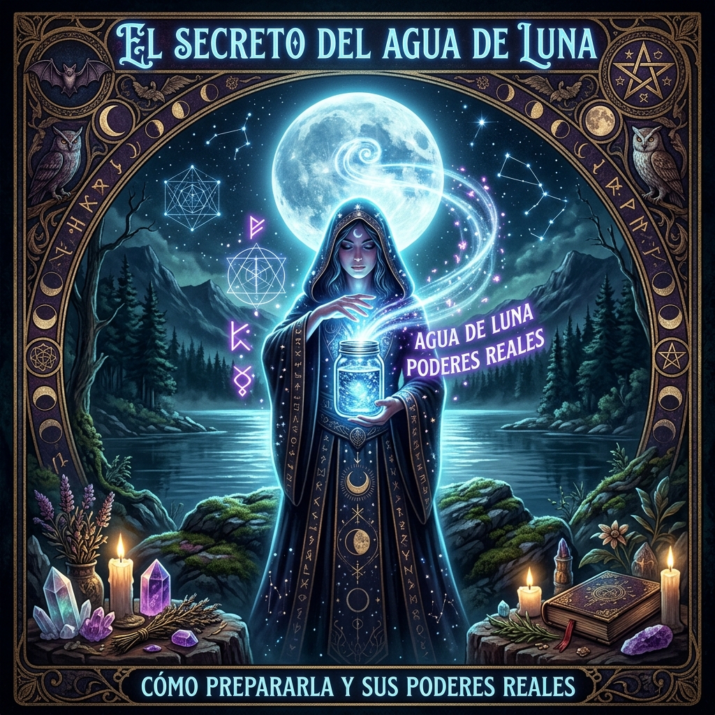 El Secreto del Agua de Luna: Cómo Prepararla y sus Poderes Reales