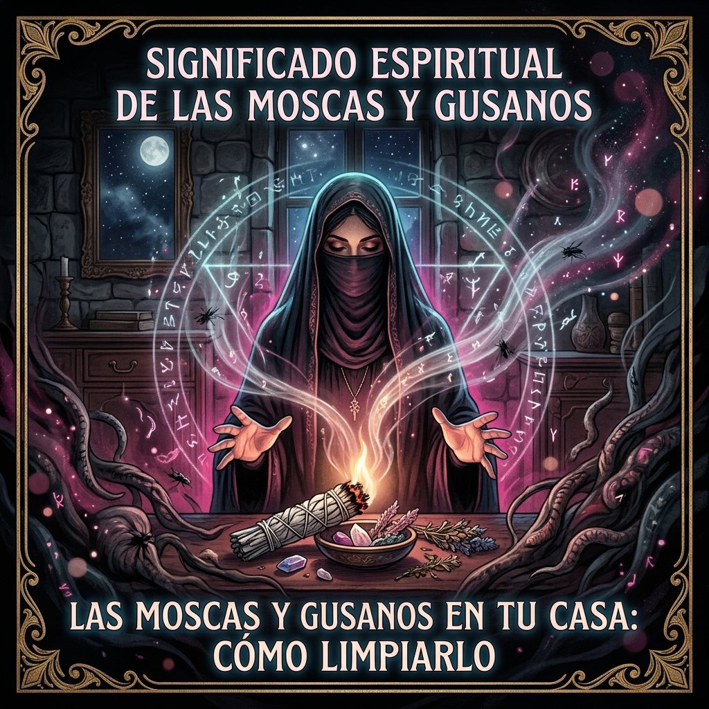 Significado Espiritual de las Moscas y Gusanos en tu Casa: Cómo Limpiarlo