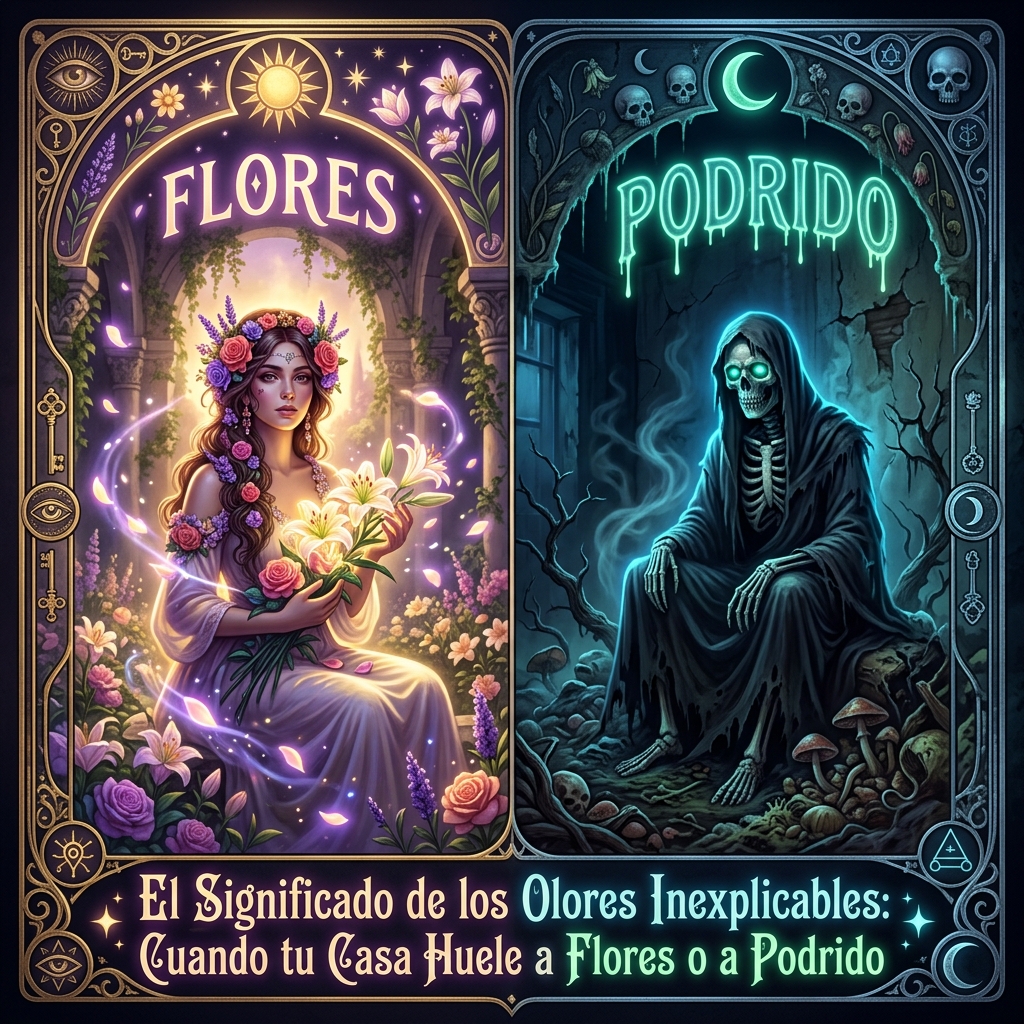 El Significado de los Olores Inexplicables: Cuando tu Casa Huele a Flores o a Podrido