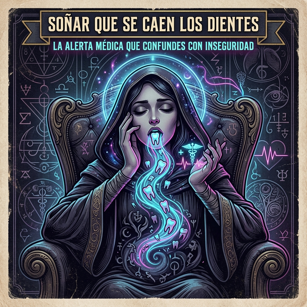 Soñar que se Caen los Dientes: La Alerta Médica que Confundes con Inseguridad