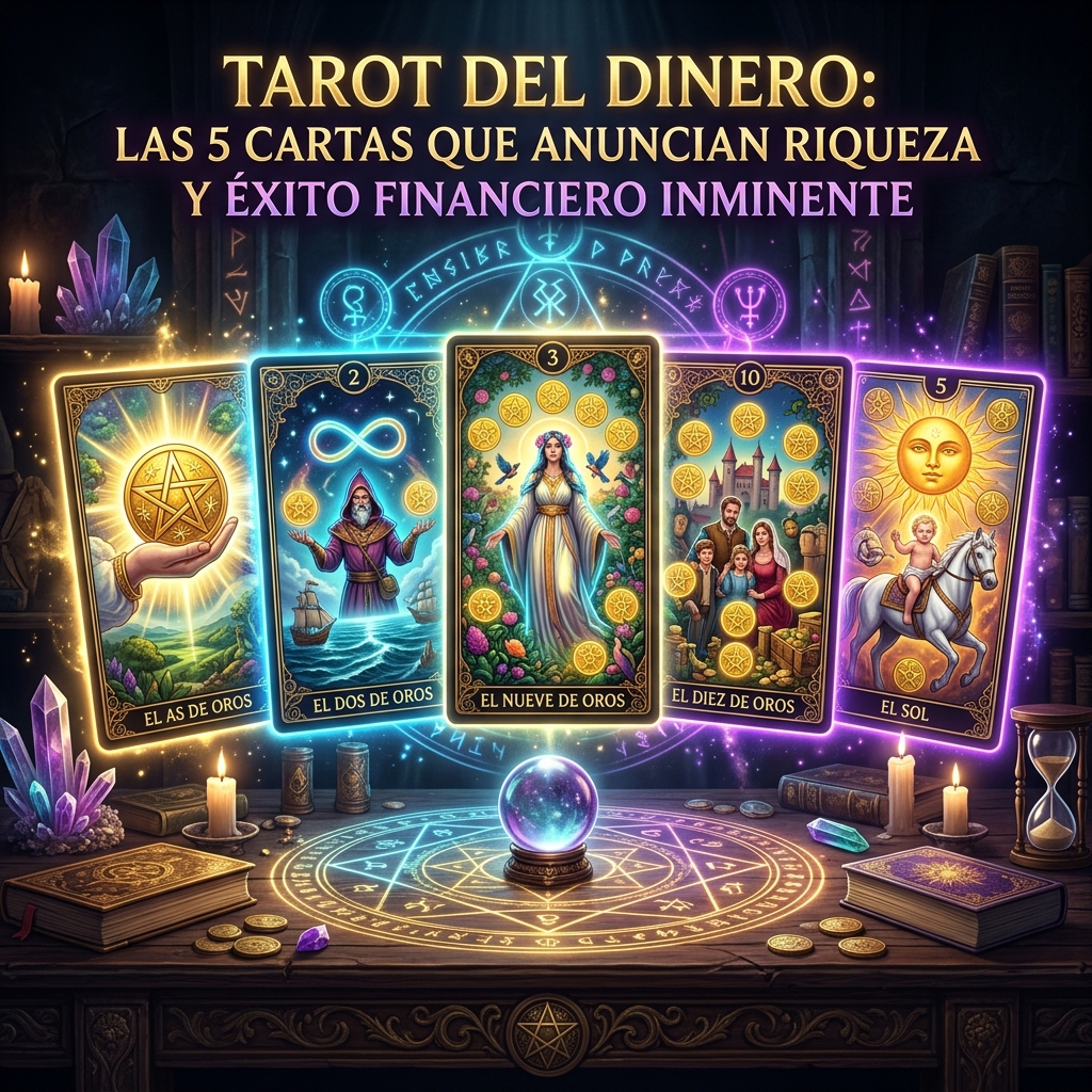 Tarot del Dinero: Las 5 Cartas que Anuncian Riqueza y Éxito Financiero Inminente
