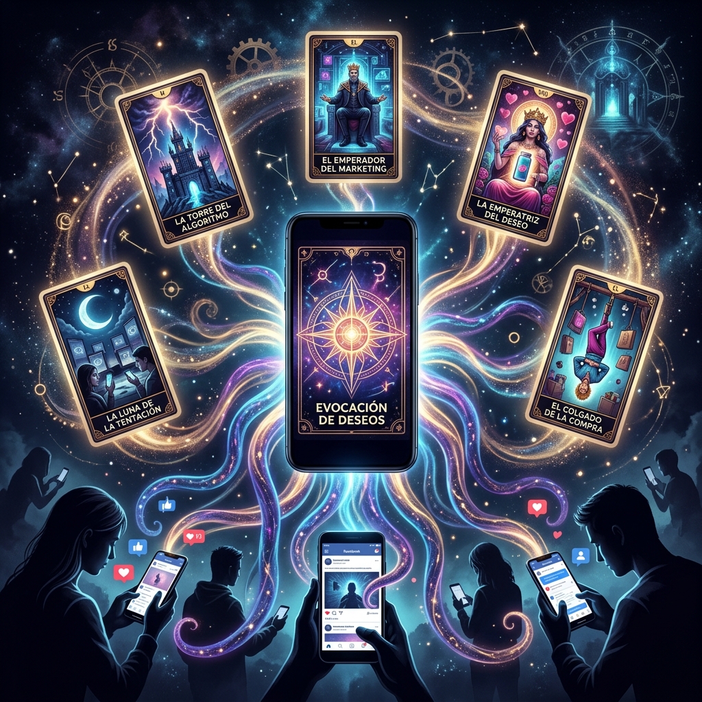El Tarot del E-commerce: Dropshipping, Shopify y la Evocación de Deseos Materiales Impulsivos en Facebook Ads