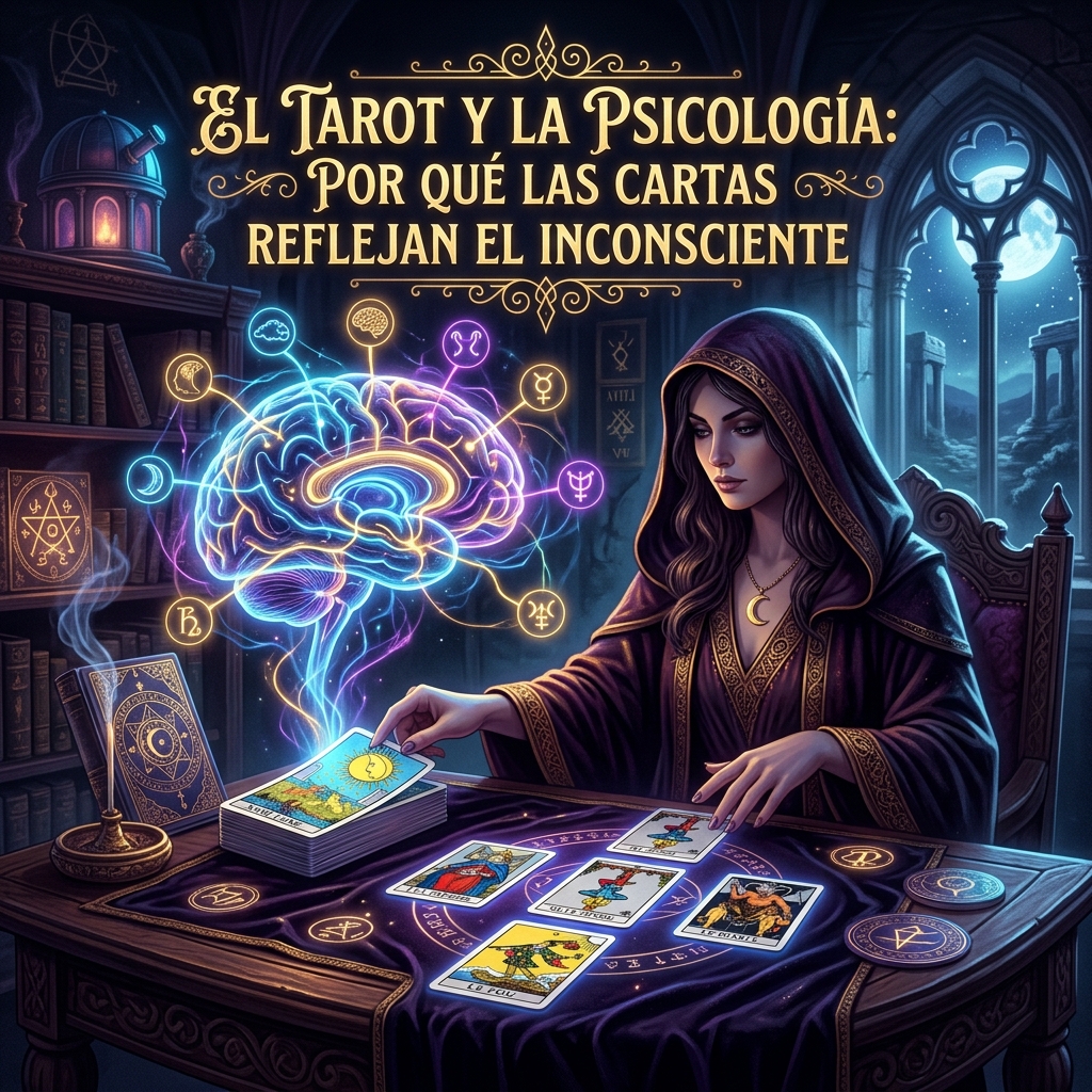 El Tarot y la Psicología: Por Qué las Cartas Reflejan el Inconsciente