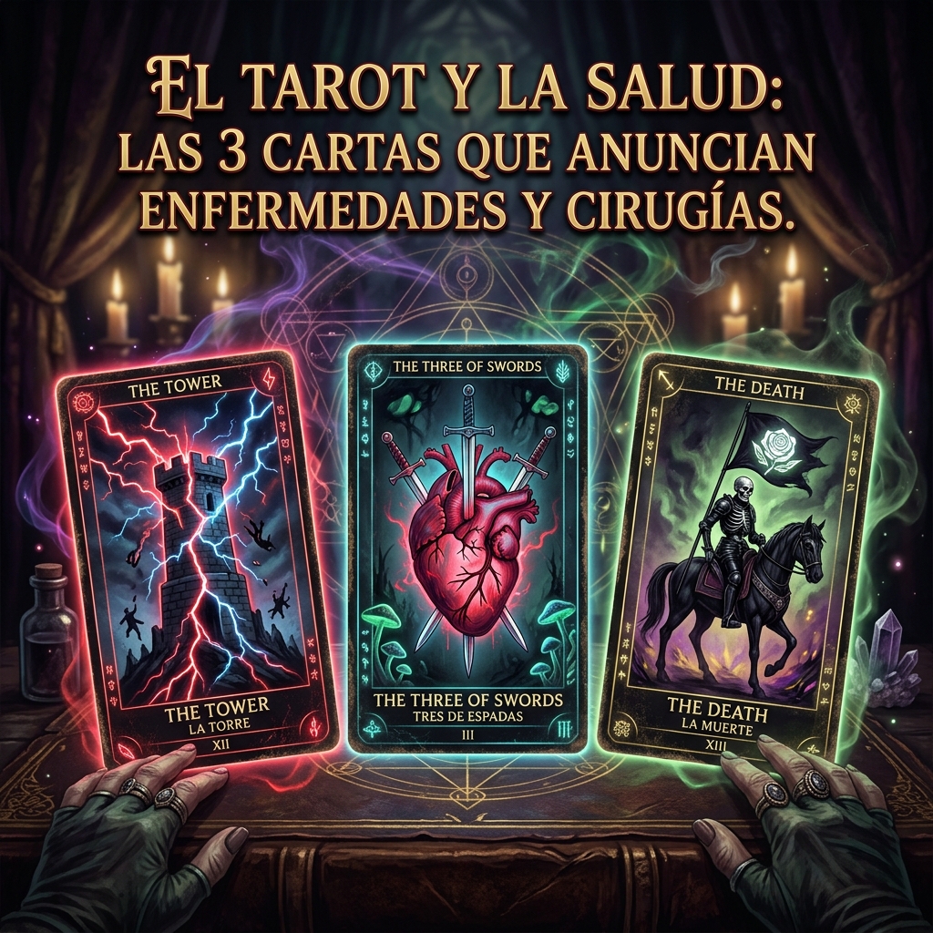 El Tarot y la Salud: Las 3 Cartas que Anuncian Enfermedades y Cirugías