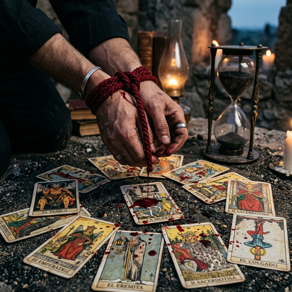 El Tarot de las Vidas Pasadas: Descubriendo los Pactos de Sangre que Arruinan tus Relaciones Presentes