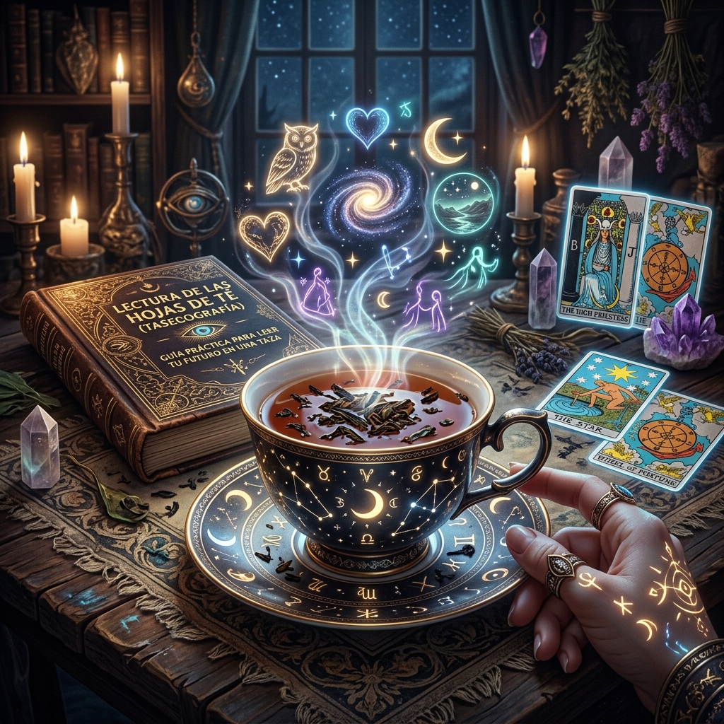 Lectura de las Hojas de Té (Taseografía): Guía Práctica para Leer tu Futuro en una Taza